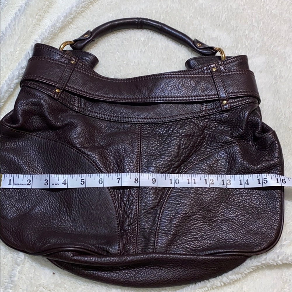 Steve Madden large soft leather satchel bag. - Picture 8 of 12